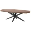 Best Pronto Wonen Salontafel Mascaro 135x67 cm Deens ovaal dark mango