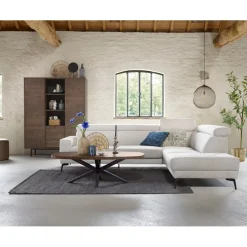 Best Pronto Wonen Salontafel Mascaro 135x67 cm Deens ovaal dark mango