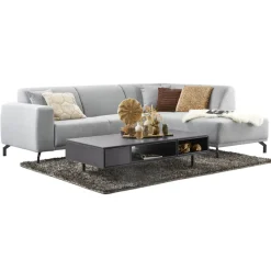 Pronto Wonen Salontafel Nero 67x135 cm rond noir