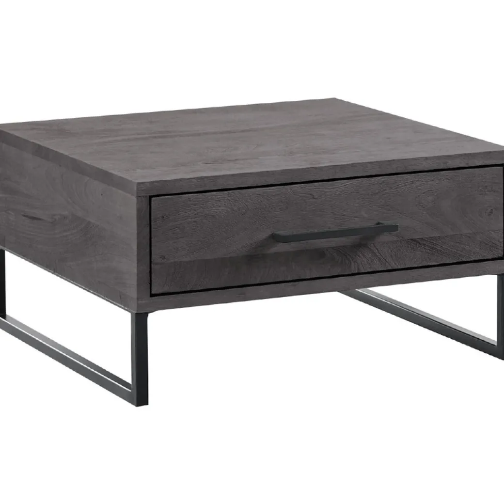 Online Pronto Wonen Salontafel Piastra 64x64 cm zwart