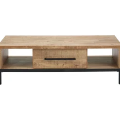 New Pronto Wonen Salontafel Ricardi 135x67 cm rechthoekig mango