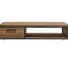 New Pronto Wonen Salontafel Romaro teakhout 135x67 cm rechthoekig mix rough