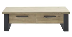 Sale Pronto Wonen Salontafel Verato eikenhout 70x140 cm rechthoekig natural grey