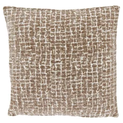 Online Pronto Wonen Sierkussen Baschi 45x45cm grijs gestreept