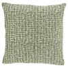 Pronto Wonen Sierkussen Baschi 45x45cm groen gestreept