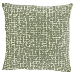 Pronto Wonen Sierkussen Baschi 45x45cm groen gestreept
