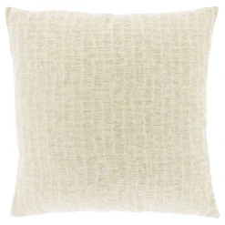 Discount Pronto Wonen Sierkussen Baschi 45x45cm wit gestreept