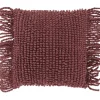 Pronto Wonen Sierkussen Canevino 45x45cm bordeauxrood