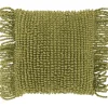 Discount Pronto Wonen Sierkussen Canevino 45x45cm mosgroen