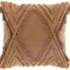 Hot Pronto Wonen Sierkussen Civo 45x45cm bruin