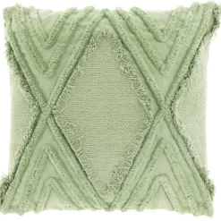 Clearance Pronto Wonen Sierkussen Civo 45x45cm groen
