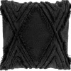 Clearance Pronto Wonen Sierkussen Civo 45x45cm zwart