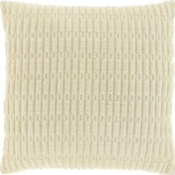 Pronto Wonen Sierkussen Clario 45x45cm wit