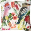 Clearance Pronto Wonen Sierkussen Faicchio vogels 45x45cm roze