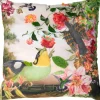 Online Pronto Wonen Sierkussen Faicchio vogel 45x45cm groen