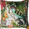 Hot Pronto Wonen Sierkussen Faicchio vogel 45x45cm blauw