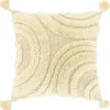 Hot Pronto Wonen Sierkussen Foglia 45x45cm dessin 2 naturel
