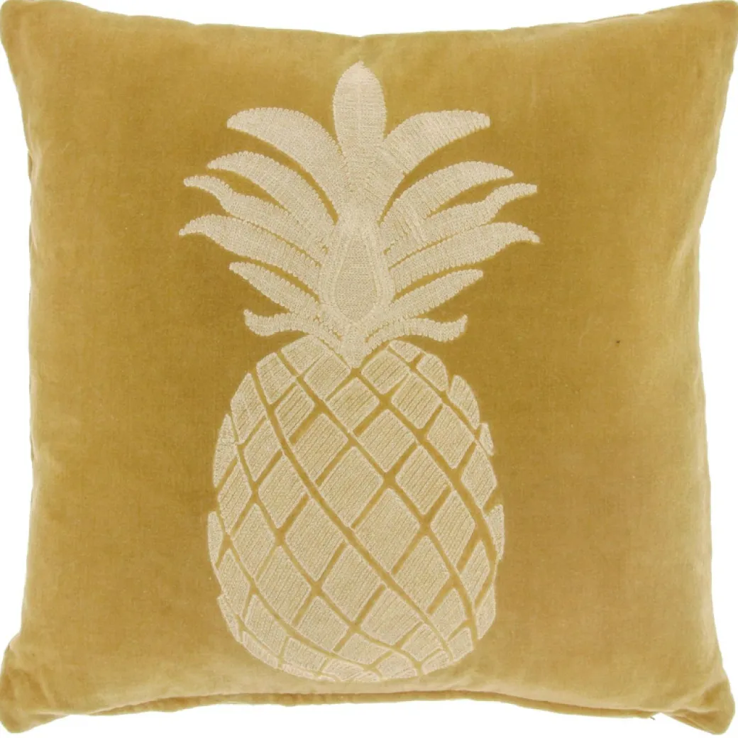 New Pronto Wonen Sierkussen Gorduno ananas 45x45cm latte