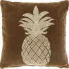 Online Pronto Wonen Sierkussen Gorduno ananas 45x45cm bruin