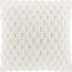 Sale Pronto Wonen Sierkussen Ludiano 45x45cm wit