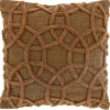Outlet Pronto Wonen Sierkussen Rovio 45x45cm bruin
