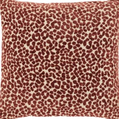 Discount Pronto Wonen Sierkussen Savuto 45x45cm bordeauxrood