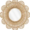 Outlet Pronto Wonen Spiegel Novellara rond 39 cm bruin small
