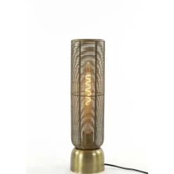 Pronto Wonen Tafellamp Losone antiek brons medium