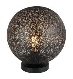 Hot Pronto Wonen Tafellamp Tossica Ø 30 cm zwart staal