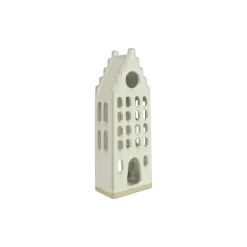 Clearance Pronto Wonen Theelichthouder Caposele huisje large wit