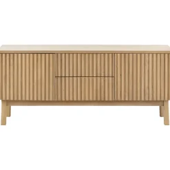 Hot Pronto Wonen TV-meubel Arrosto eikenhout 58x135x40 cm light roast
