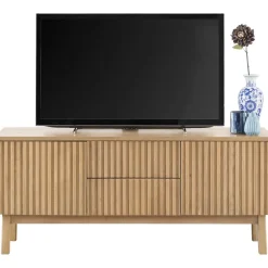 Hot Pronto Wonen TV-meubel Arrosto eikenhout 58x135x40 cm light roast