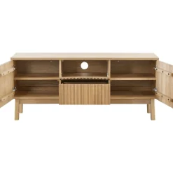 Hot Pronto Wonen TV-meubel Arrosto eikenhout 58x135x40 cm light roast