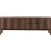 Clearance Pronto Wonen TV-meubel Arrosto eikenhout 58x180x40 cm Dark Roast