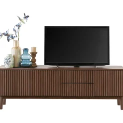 Clearance Pronto Wonen TV-meubel Arrosto eikenhout 58x180x40 cm Dark Roast