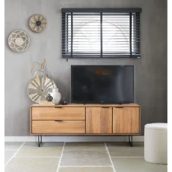 Discount Pronto Wonen Tv-meubel Aska (157 Cm) teak naturel brushed
