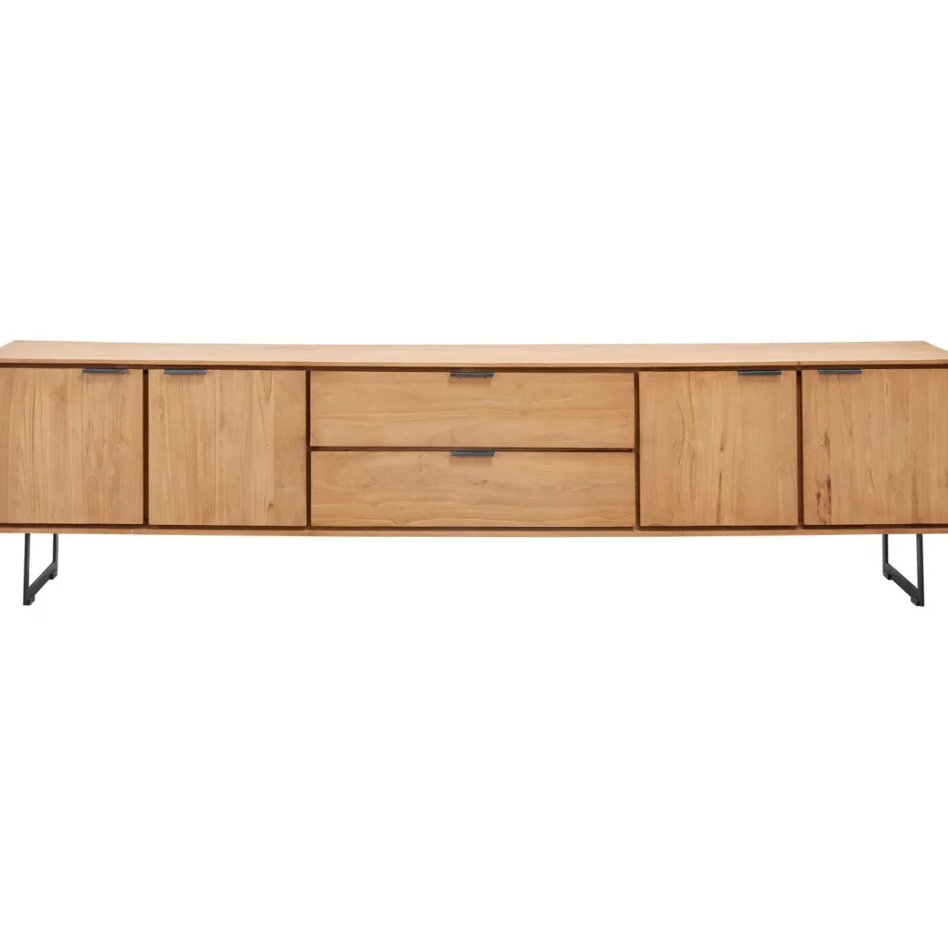 Clearance Pronto Wonen Tv-meubel Aska (234 Cm) teak naturel brushed