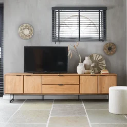 Clearance Pronto Wonen Tv-meubel Aska (234 Cm) teak naturel brushed