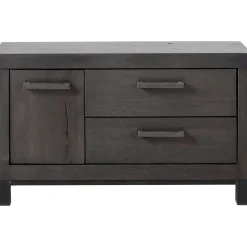 Clearance Pronto Wonen TV-meubel Hevano (102 Cm) grafiet eiken hout