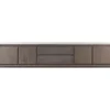 Hot Pronto Wonen Tv-meubel Lavio grafiet eikenhout 242 cm