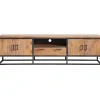 Clearance Pronto Wonen TV-meubel Mesola (220 Cm) mango natural