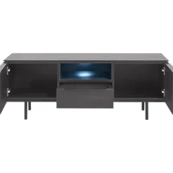 Online Pronto Wonen TV-meubel Nero (136 cm) noir decor