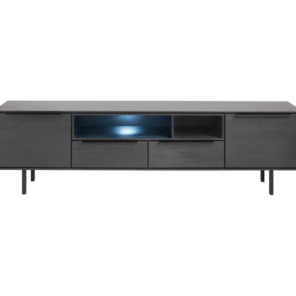 Pronto Wonen TV-meubel Nero (180 cm) noir decor