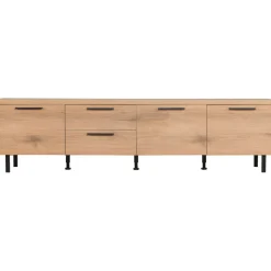 Hot Pronto Wonen Tv-meubel Paranno 220 cm bruin