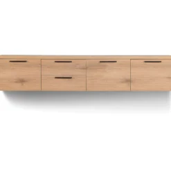 Hot Pronto Wonen Tv-meubel Paranno 220 cm bruin