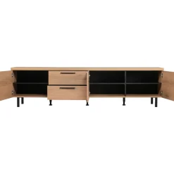 Hot Pronto Wonen Tv-meubel Paranno 220 cm bruin