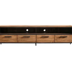 Hot Pronto Wonen TV-meubel Romaro (200 Cm) teakhout mix rough