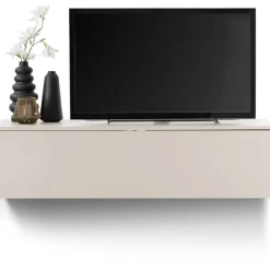 Hot Pronto Wonen Tv-meubel Simeto 140 cm grijs