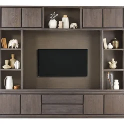Sale Pronto Wonen Tv-wandmeubel Lavio grafiet eikenhout 242 cm