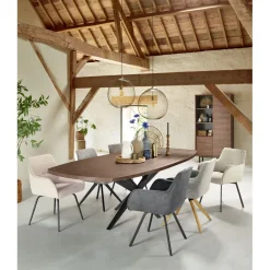 Best Pronto Wonen Uitschuifbare eettafel Mascaro 220/280x120 cm Deens ovaal